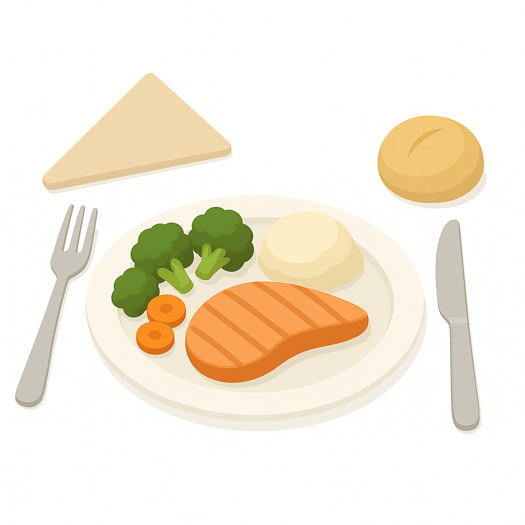 Delicious food and meals at the retreat